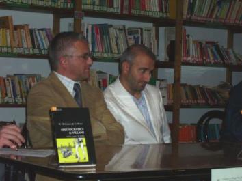 I due autori: a destra Marco Di Giaimo, a sinistra Giuseppe Bono